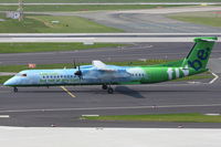 G-JEDP @ EDDL - flybe, De Havilland Canada DHC-8-402Q Dash 8, CN: 4085 - by Air-Micha