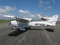 N974DB @ KAXN - Cessna 172S Skyhawk on the line. - by Kreg Anderson