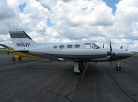N55VP @ KAXN - Cessna 421B Golden Eagle on the line. - by Kreg Anderson
