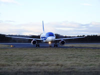 G-DBCK @ EGPH - Flight BMA7HY arrives at EDI From LHR - by Mike stanners