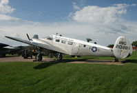 52-10884 @ KMSP - Classic twin Beech on display at the Minnesota Air Guard Museum. - by Daniel L. Berek