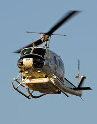 N305SB @ L67 - Final approach to Sheriff's ramp. - by Marty Kusch