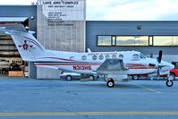N313HS @ PANC - 1988 Beech B200, c/n: BB-1300 of Grant Aviation at ANC - by Terry Fletcher