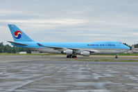 HL7448 @ PANC - Korean Cargo Boeing 747-4B5F (SCD), c/n: 26416 at Anchorage - by Terry Fletcher