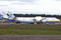 UR-82060 @ PANC - A pleasant surprise to see the 6 jet engined 1988 Antonov AN-225 Mriya, c/n: 19530503763 at Anchorage - don't think I would want the bill for all those tires !!!! - by Terry Fletcher