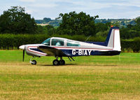 G-BIAY @ EGKH - Takke-off from Headcorn - by Jeff Sexton