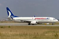 TC-JHH @ EDDF - departing via RW18W - by Friedrich Becker