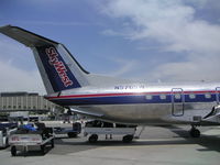 N576SW @ KLAX - SkyWest Embraer EMB-120ER, N576SW at the remote ramp KLAX. - by Mark Kalfas