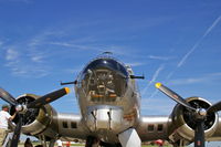 N5017N @ KCID - Displayed on the PS Air Ramp - by Glenn E. Chatfield