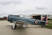 N547W @ KRFD - North American AT-6A - by Mark Pasqualino