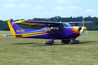 HB-CIU @ EGTB - 1973 Reims Aviation RA FR172J, c/n: 0437 visitor to AeroExpo 2010 - by Terry Fletcher