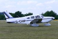 G-CHIP @ EGTB - 1982 Piper PIPER PA-28-181, c/n: 28-8290095 visitor to AeroExpo 2010 - by Terry Fletcher