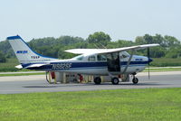 N982SF @ I19 - 1970 Cessna P206E - by Allen M. Schultheiss