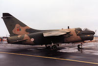 5519 @ EGDM - A-7P Corsair of 302 Esquadron Portuguese Air Force on display at the 1990 Boscombe Down Battle of Britain 50th Anniversary Airshow. - by Peter Nicholson