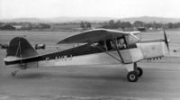 G-AHWJ - Photographed at Exeter,UK arround 1962 - by Rocky Rowe