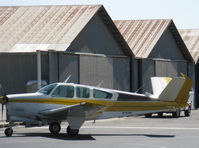 N7848R @ SZP - 1968 Beech V35A BONANZA, Continental IO-550 300 Hp upgrade, refueling - by Doug Robertson
