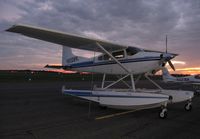 N550FK @ KAXN - Cessna A185F Skywagon on the line.