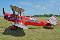 G-AMPI @ EGTB - 1946 Sn De Constructions Aeronautiques Du Nord STAMPE SV4C, c/n: 213 - by Terry Fletcher
