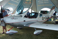 G-CGDW @ EGTB - 2009 Czech Aircraft Works Sportcruiser, c/n: 09SC286 exhibited at AeroExpo 2010