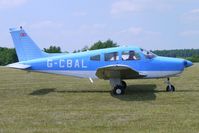 G-CBAL @ EGTB - 1981 Piper PIPER PA-28-161, c/n: 28-8116087 visitor to AeroExpo 2010 - by Terry Fletcher