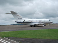 M-PAUL @ EGFH - Smart Hawker 4000 Horizon bizjet at Swansea Airport. Re-registered G-PROO on 17 November 2010. - by Roger Winser