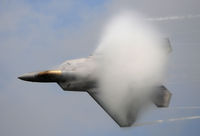 08-4157 @ KSTC - F-22 RAPTOR AT THE 2010 GREAT MINNESOTA AIR SHOW - by Todd Royer