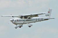 D-ELEE @ EGTB - German Cessna arriving at AeroExpo 2010 - by Terry Fletcher