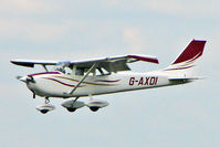 G-AXDI @ EGTB - 1969 Reims Aviation Sa CESSNA F172H, c/n: 0574 visitor to AeroExpo 2010 - by Terry Fletcher