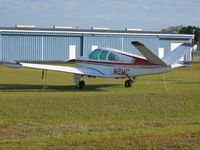 N9MC @ ZPH - Tied down in the grass at Zephyrhills, Florida. - by Bob Simmermon