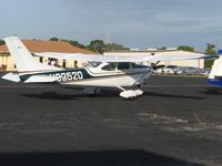 N92520 @ ZPH - On the ramp at Zephyrhills, Florida during Sun N Fun week - by Bob Simmermon