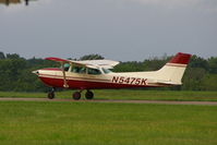 N5475K @ KEOK - Take-off roll, RY 14 - by Glenn E. Chatfield
