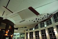N328KF @ KBFL - Replica, hanging in Meadows Field passenger terminal - by Todd Royer