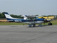 N9927H @ CXU - On the ramp at Camilla, Georgia - by Bob Simmermon