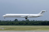 F-GMLK @ EDDL - Blue line airways - by Joop de Groot