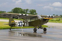 N92191 @ KEOK - Made up to look like an L-4B, 43-1110.  However, that aircraft was c/n 9931. - by Glenn E. Chatfield