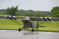 N92191 @ KEOK - Made up to look like an L-4B, 43-1110.  However, that aircraft was c/n 9931. - by Glenn E. Chatfield