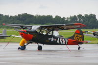 N67243 @ KEOK - At the L-bird fly in breakfast.  L-19A/O-1A 50-1724.  c/n is really 21462 - by Glenn E. Chatfield
