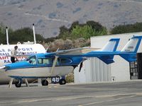 N2664S @ CCB - Fueling up and getting ready to taxi to runway to depart - by Helicopterfriend