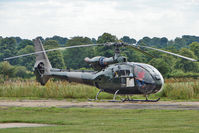G-SIVJ @ EGBM - Wolverhampton based 1984 Westland Helicopters Ltd GAZELLE HT.MK2, c/n: 2012 at Tatenhill Fly-In - by Terry Fletcher