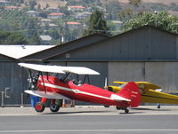 N66711 @ SZP - 1941 Boeing Stearman IB75A, Jacobs R-755B2 275 Hp, Restricted experimental class, taxi - by Doug Robertson