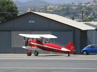 N66711 @ SZP - 1941 Boeing Stearman IB75A, Jacobs R-755B2 275 Hp, Restricted experimental class, taxi - by Doug Robertson