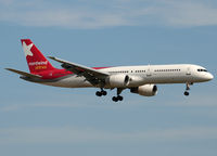 VQ-BBU @ LEBL - Landing rwy 25R - by Shunn311