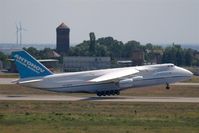 UR-82009 @ EDDP - Take off to somewhere in that wide world..... - by Holger Zengler