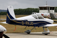 G-RVJO @ EGHR - Parked outside Maintenance