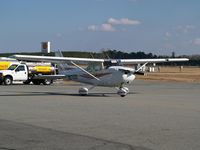 N2102E @ GWW - Parked on apron at Goldsboro-Wayne - by George Zimmerman