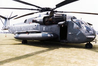 161988 @ EGDM - CH-53E Super Stallion, callsign Navy HC 541, of HC-4 Squadron on display at the 1990 Boscombe Down Battle of Britain 50th Anniversary Airshow. - by Peter Nicholson