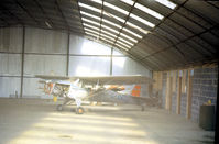 G-AMZU @ BQH - Auster J/5F Aiglet Trainer resident at Biggin Hill in the Summer of 1975. - by Peter Nicholson