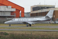 OO-FPB @ EGGW - Belgian registered Cessna 550B Citation Bravo, c/n: 550-1117 at Luton - by Terry Fletcher