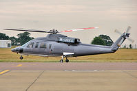 M-URKA @ EGGW - Sikorsky 76B departs from Luton - by Terry Fletcher