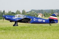 D-EBFW @ LOLW - 100 years Airfield Wels-Messerschmitt BF108 Taifun - by Delta Kilo